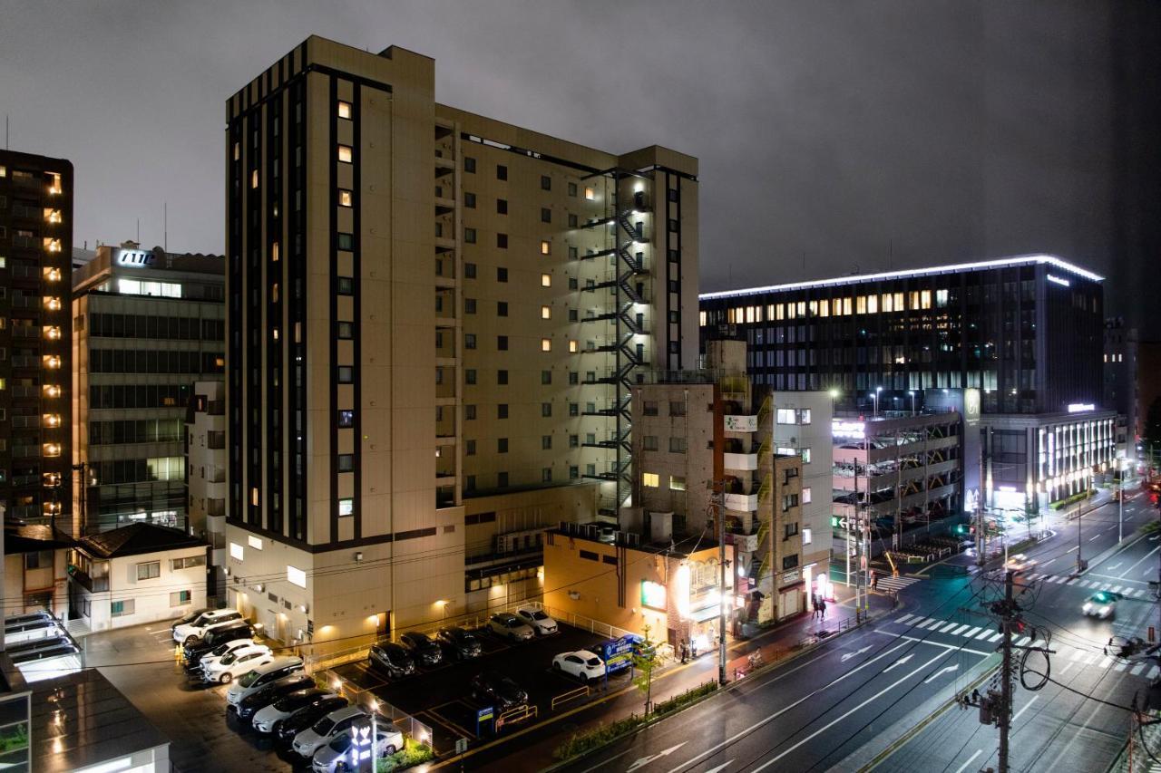 Tenza Hotel at Sendai Station Bagian luar foto