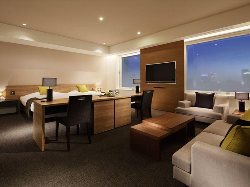 Tenza Hotel at Sendai Station Bagian luar foto